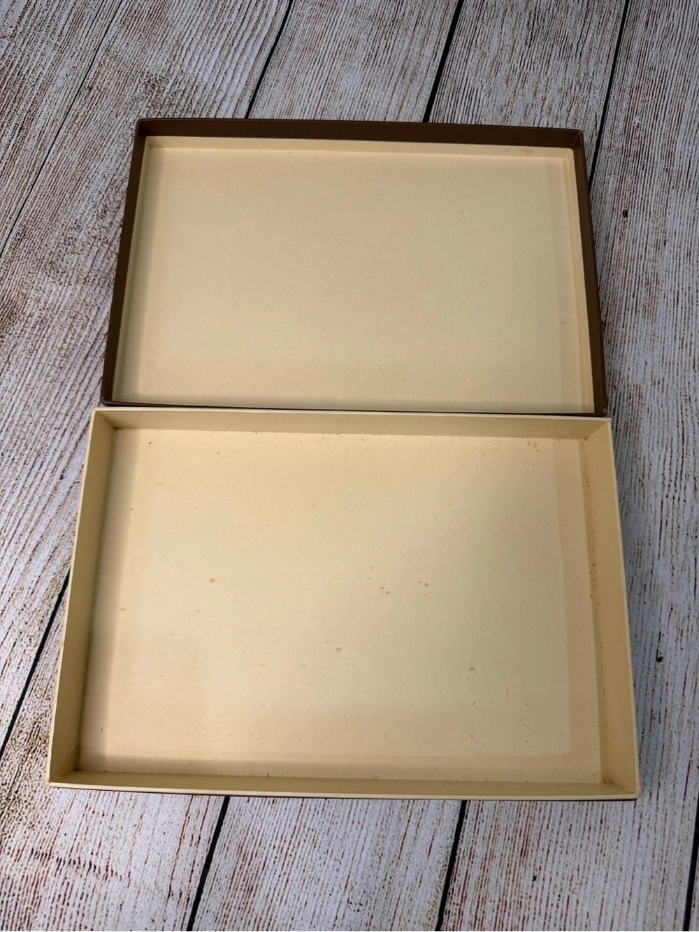 Authentic Louis Vuitton Brown Gift Box (Mid Size) For Storage Gently Used
